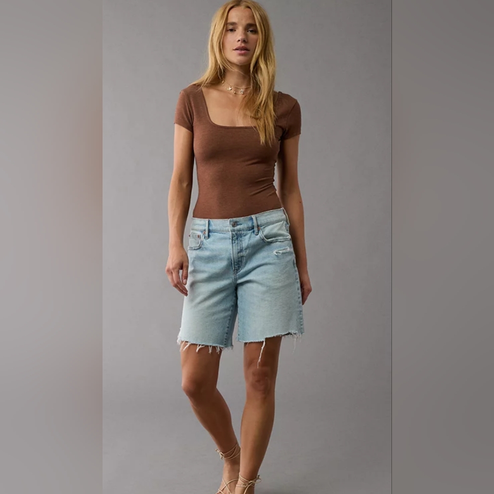 American Eagle Square Neck Bodysuit - Picture 3 of 10